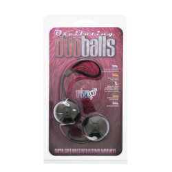 MARBILIZED DUO BALLS - BLACK