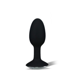 CRYSTAL AMULET SILICONE BUTT PLUG SMALL