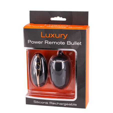 LUXURY POWER REMOTE BULLET BLACK