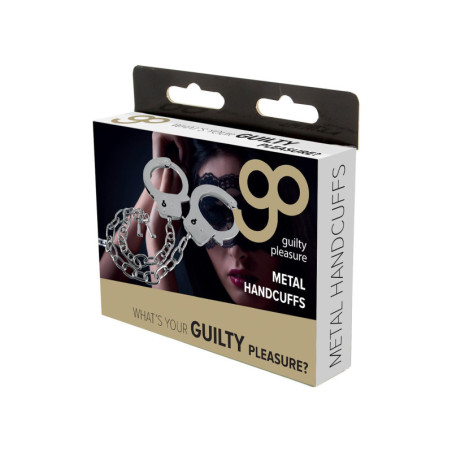 GP METAL HANDCUFFS LONG CHAIN