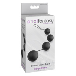 ANAL FANTASY COLLECTION DELUXE VIBRO BALLS BLACK