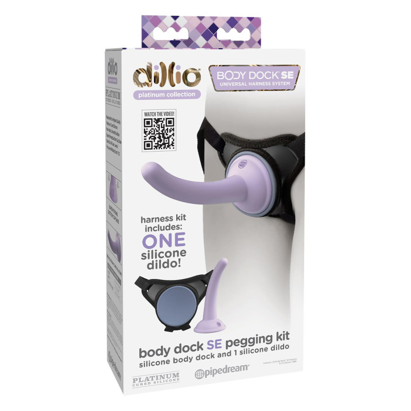 DILLIO PLATINUM DILLIO PLATINUM BODY DOCK SE PEGGING KIT 5 INCH PURPLE