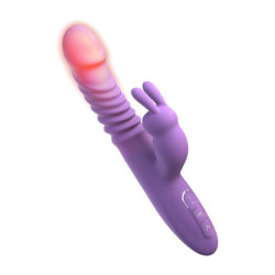 FANTASY FOR HER HER THRUSTING SILICONE RABBIT PURPLE