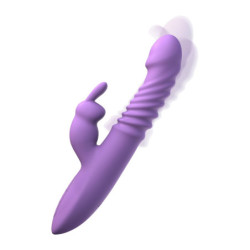 FANTASY FOR HER HER THRUSTING SILICONE RABBIT PURPLE