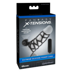 FANTASY X-TENSIONS EXTREME SILICONE POWER CAGE BLACK