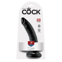 KING COCK 7 INCH COCK BLACK