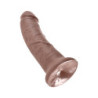 KING COCK 8 INCH COCK BROWN