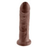 KING COCK 8 INCH COCK BROWN