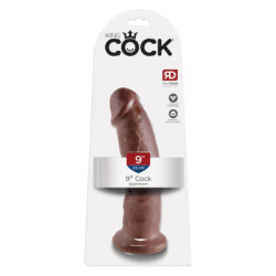 KING COCK 9 INCH COCK BROWN