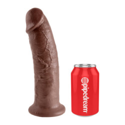 KING COCK 10 INCH COCK BROWN