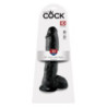 KING COCK 10 INCH COCK WITH BALLS BLACK