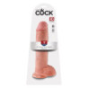 KING COCK 11 INCH COCK WITH BALLS LIGHT