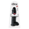 KING COCK 12 INCH COCK WITH BALLS BLACK