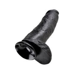 KING COCK 12 INCH COCK WITH BALLS BLACK