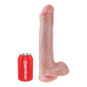 KING COCK 13 INCH COCK WITH BALLS LIGHT