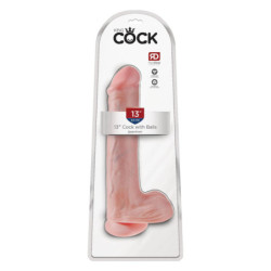 KING COCK 13 INCH COCK WITH BALLS LIGHT