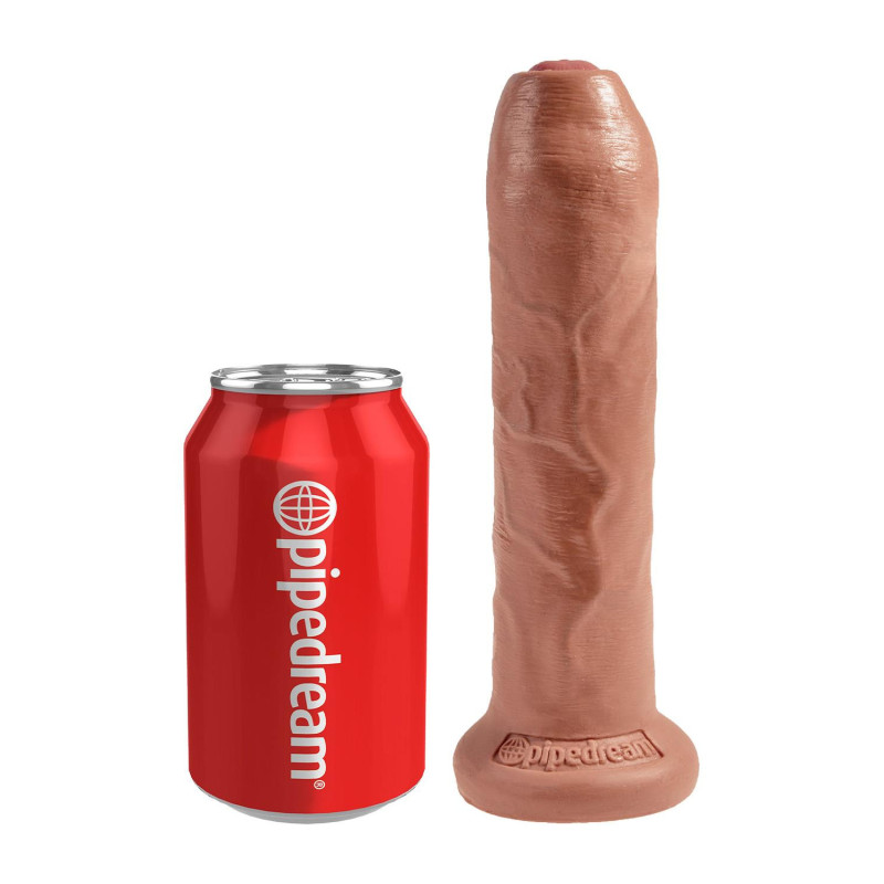 KING COCK 7 INCH UNCUT TAN