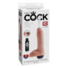 KING COCK 8 INCH SQUIRTING COCK WITH BALLS LIGHT