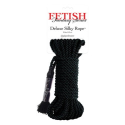 FETISH FANTASY SERIES DELUXE SILK ROPE BLACK