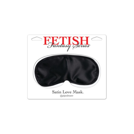 FETISH FANTASY SERIES SATIN LOVE MASK BLACK