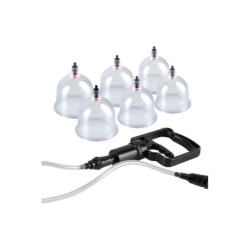 FETISH FANTASY SERIES BEGINNER'S 6PC. CUPPING SET CLEAR