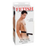 FETISH FANTASY SERIES BIG DADDY HOLLOW 10 INCH STRAP-ON BLACK