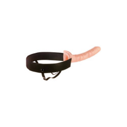 FETISH FANTASY SERIES 10 INCH HOLLOW STRAP-ON LIGHT