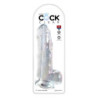 KING COCK CLEAR 9 INCH COCK WITH BALLS CLEAR