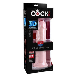 KING COCK PLUS 9 INCH TRIPLE DENSITY COCK LIGHT