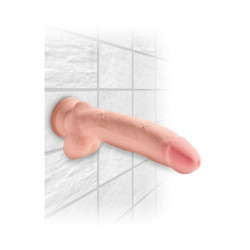 KING COCK PLUS 10 INCH TRIPLE DENSITY COCK WITH BALLS LIGHT