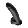 KING COCK 9 INCH COCK WITH BALLS BLACK