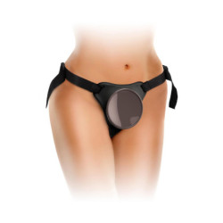 KING COCK ELITE COMFY SILICONE BODY DOCK KIT BLACK