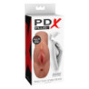 PDX PLUS PERFECT PUSSY DOUBLE STROKER TAN