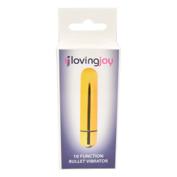 Loving Joy 10 Functies Gouden Bullet Vibrator