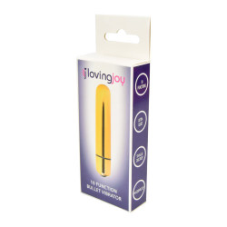 Loving Joy 10 Functies Gouden Bullet Vibrator