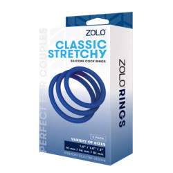 ZOLO CLASSIC STRETCHY SILICONE COCK RING