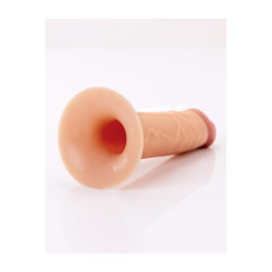 FANTASY X-TENSIONS ELITE 7" SILICONE HOLLOW STRAP-ON - DUAL DENSITY - LIGHT