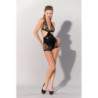 GP DATEX & LACE CUT-OUT TEDDY, XL