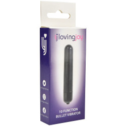 Loving Joy 10 Function Obsidian Bullet Vibrator