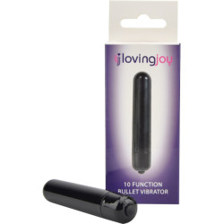 Loving Joy 10 Function Obsidian Bullet Vibrator