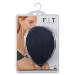 FIT CLOTH ADHESIVE SILICONE BRA BLACK CUP B