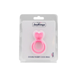 JoyRings Silicone Dubbele Konijn penisring