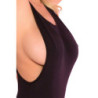 SIDE PLUNGE BODYSUIT BLACK, M/L