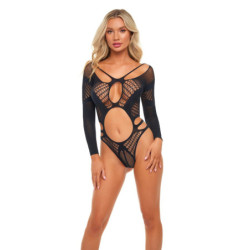 ON CHOKEHOLD BODYSTOCKING BLACK, OS