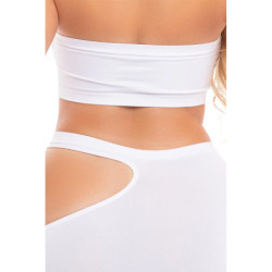 FEMME SEAMLESS 2PC SET WHITE, OS