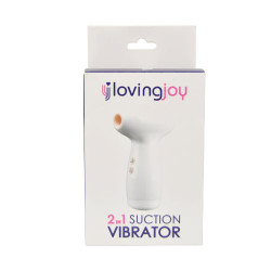 Loving Joy 2 in 1 Zuigvibrator