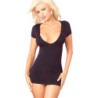 PARTY IN THE BACK MINI DRESS BLACK, M/L