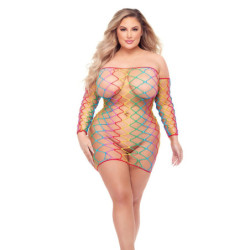 TASTE THE RAINBOW DRESS & SLEEVES, QUEEN