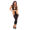 ROAD TRIP 2PC HOTPANT SET BLACK, OS