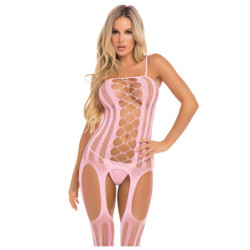 FAKE NEWS BODYSTOCKING PINK, OS